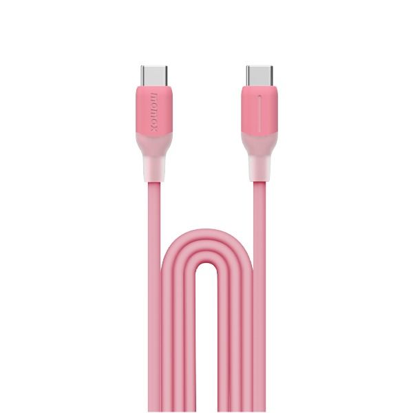 Momax 1-Link Flow CC X 60W USB-C Cable 1.2m | Pink Momax 1-Link Flow CC X 60W USB-C Cable 1.2m | Pink